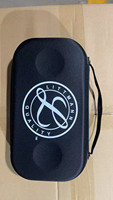 Étui pour stéthoscope EVA, logo couleur personnalisé, coque rigide, fermeture éclair, organiseur de voyage, sac de rangement portable pour Littmann, usage médical, infirmière