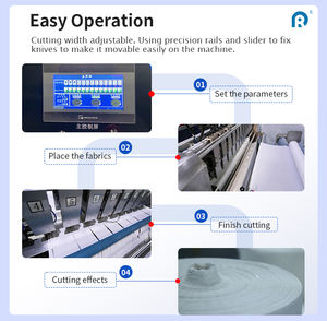 Máquina Cortadora Automática Ultrasónica EISENKO de Alta Calidad para Telas No Tejidas, Motor PLC, Precio Promocional - Product Image 4