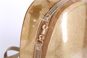 Commercio all'ingrosso di New ragazze alla moda di scuola sveglio di colore della caramella trasparente impermeabile bambini della gelatina <span class=keywords><strong>zaino</strong></span> - Product Image 6