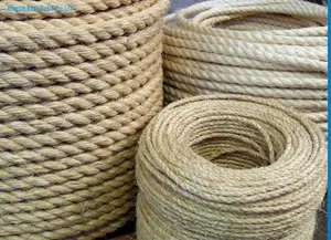 Natural Hemp Rope Twisted Rope For Packaging Decoration Sports Outdoors