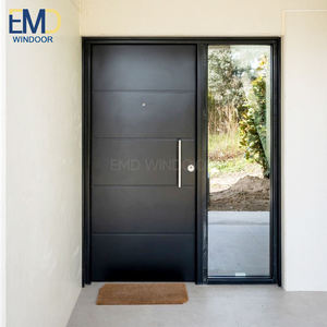 Puertas Dobles Francesas con Combinación de Madera y Vidrio - Product Image 6