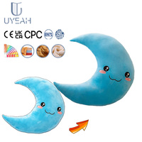 Uyeah OEM/ODM – Nouvelle poupée en peluche personnalisée en forme de lune, adorable personnage en peluche douce en forme de lune et d'étoile, jouet de dessin animé pour cadeaux