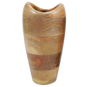 Produit en bois taille personnalisée vase à fleurs et hôtel avec chambre et jardin produit table décorer bureau à vendre - Product Image 1