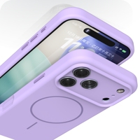 Funda de Silicona Magnética de Precisión para Teléfono con Serigrafía Fina para iPhone, Carcasa Trasera Personalizada con Diferentes Estilos y Gráficos