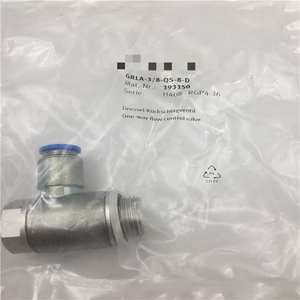 1pc 新品 Grla-<span class=keywords><strong>3</strong></span>/8-qs-8-wbrd 193150 スロットル 送料無料 - Product Image 1