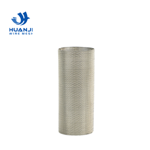 Tube filtrant en maille tissée néerlandaise en acier inoxydable, cylindre à tamis de petit diamètre de 5 à 20 microns pour filtration de précision - Product Image 6