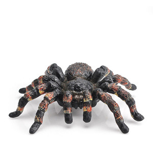 Ragno velenoso simulazione realistica insetti selvatici modelli di ragno animale blu grigio grandi scherzi ragno ornamenti statici - Product Image 2
