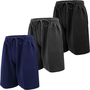 Pantalones Cortos Deportivos Casuales para <span class=keywords><strong>Hombre</strong></span>, <span class=keywords><strong>Verano</strong></span> 2026, Personalizados, al por Mayor, de Alta Calidad, Holgados, con Cordón Ajustable, Transpirables - Product Image 1