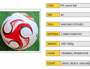 Ballons de <span class=keywords><strong>football</strong></span> en stock, ballon de <span class=keywords><strong>football</strong></span> en mousse PVC, taille standard 5, pour la promotion - Product Image 4