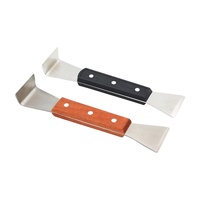 Nouveaux outils d'apiculture professionnels en acier inoxydable, vente en gros, outil de ruche à manche en bois, couteau à miel