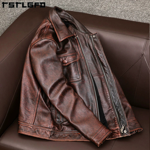 Áo khoác da nam thiết kế thời trang cao cấp mới về - Áo khoác da đi xe máy nam - Áo khoác da nam - Product Image 4