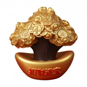 Pièces de décoration de camion de haute qualité, figurine du Dieu de la Richesse pour cabine de camion, 12 cm * 11 cm, différents styles disponibles - Product Image 4