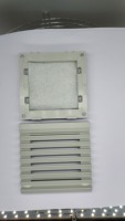 Grille de protection étanche en plastique pour ventilateur, filtre anti-poussière pour la distribution d'énergie et la ventilation