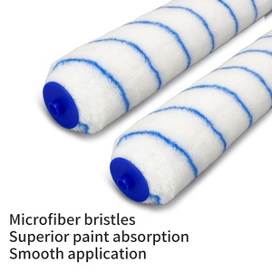 Large Adjustable DIY Industrial Grade Expory Floor <b>Paint</b> <b>Roller</b> Brush with Telescopic Pole Furniture Painting Tools with Tray - Product Image 5