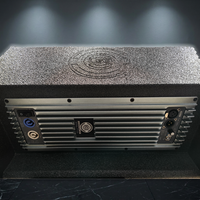 Haut-parleur coaxial LS3 de 12 pouces, 250W/400W, impédance 8 ohms, connectivité XLR/Speakon, boîtier en bois, sur pied