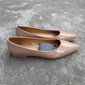 Nuove <span class=keywords><strong>Scarpe</strong></span> Semplici ed Eleganti in Pelle PU Lucida a Punta, <span class=keywords><strong>Scarpe</strong></span> Basse Monocolore da <span class=keywords><strong>Ufficio</strong></span> <span class=keywords><strong>per</strong></span> Donne - Product Image 5