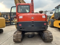 Petite excavatrice d'occasion de 8 tonnes KUBOTA d'origine japonaise KX185-3 pelleteuse KX185 d'occasion à vendre