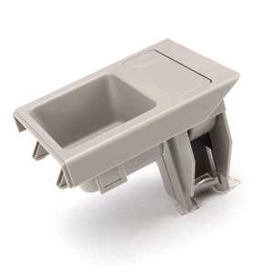 Portavasos para coche Bmw Serie 3 E46 con caja de almacenamiento, organizador interior de plástico gris, pieza Stk 0020 02 - Product Image 4