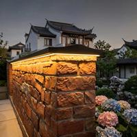 Système de capuchons de finition murale en aluminium pour projets hôteliers et de villas, installation facile et résistant à l'eau