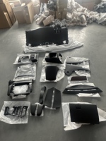 Accessoires de tableau de bord en plastique pour Toyota Alphard Vellfire 2015-2022, pour conversion LHD (conduite à gauche)