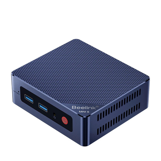 New for MINI S12 Mini PC 12th Gen Intel Alder Lake N95 8GB DDR4 256GB SSD HDD for Quadro M600 Windows 11 WiFi5 Dual 1000M