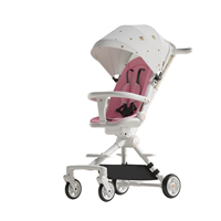 Poussette de voyage pliable de haute qualité pour enfants, chariot à double rotation, poussette bébé avec fonction kart, facile à transporter, poussette bébé.