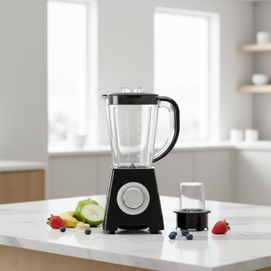 Mixeur Électrique Commercial Portable 2-en-1, Appareil de Cuisine pour Jus de Fruits, Smoothies, Mélangeur Alimentaire et Broyeur - Product Image 3