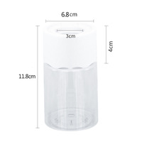 Pot de fleurs hydroponique P440, vase décoratif pour la maison, pot en plastique transparent sans terre, pot pour plantes vertes, décoration pour la maison