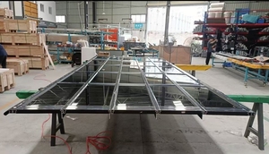 Portes <span class=keywords><strong>de</strong></span> <span class=keywords><strong>garage</strong></span> en verre sectionnelles automatiques à enroulement électrique, vente en gros à prix réduit - Product Image 4