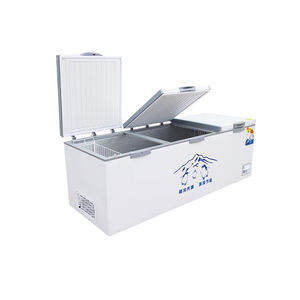 Offre Spéciale équipement de réfrigération horizontale congélateur coffre top ouvert double porte congélateur pour vente - Product Image 1