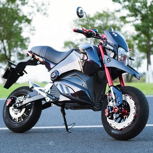 Motocicleta Deportiva M5 en Oferta, Motocicleta de Alta Velocidad de 80 km/h, Motocicleta Todoterreno de 2 Ruedas y 72 V y 2000 W para Adultos - Product Image 1
