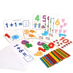 Building Blocks Intelligence Wooden <strong>Count</strong> Stick Math Enlightenment Game Educational Toys <strong>for</strong> Kidss - Product Image 2