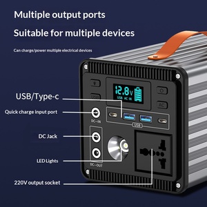 Alimentation électrique extérieure 220V, station d'alimentation solaire mobile, portable, pour véhicule, camping, batterie spéciale d'urgence - Product Image 3