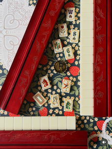 Ensemble de Mahjong de Luxe Ava Factory, Tuiles de Mahjong Américaines en Acrylique Gravées sur Mesure, Lapin Blanc, pour Soirée de Jeu en Famille, Cadeau de Fêtes - Product Image 2