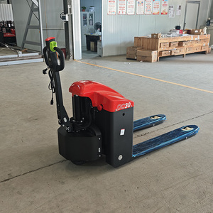 Transpaleta eléctrica CBD30 170HA de 3 toneladas con ruedas todoterreno de 300 mm para uso en sitios de construcción y almacenamiento en frío - Product Image 5