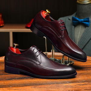 Chaussures Homme Rétro en Cuir Véritable DSYX, Respirantes et Légères, en Cuir de Vachette Sculpté, Style Commercial, Collection Automne - Product Image 3