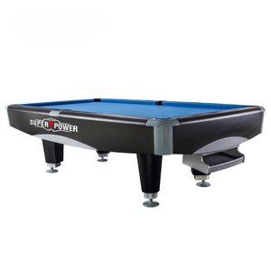 Table de <span class=keywords><strong>billard</strong></span> en bois massif de haute qualité de 8 pieds et 9 pieds pour club et <span class=keywords><strong>bar</strong></span> <span class=keywords><strong>avec</strong></span> système de retour de balle et ardoises en pierre bleue Jiujiang - Product Image 4