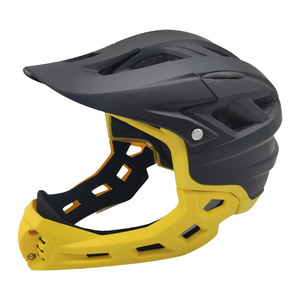 <span class=keywords><strong>Casco</strong></span> de <span class=keywords><strong>bicicleta</strong></span> deportivo doble de alta calidad para niños y adolescentes, luz personalizada, diseño de cara completa, luces <span class=keywords><strong>Enduro</strong></span> - Product Image 4