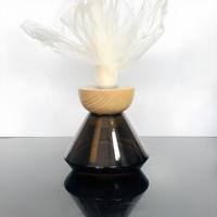 Nouvelle Bouteille en Verre Conique à Fond Épais de 100 ml pour Aromathérapie, Diffuseur Sans Flamme, Bouteille d'Huile Essentielle 2026