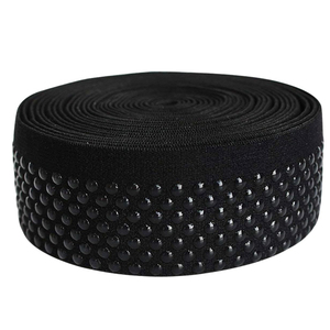 Bande élastique en silicone à pois antidérapante de haute qualité de 1 pouce pour vêtements et vêtements de sport - Product Image 1