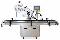 Machine d'étiquetage automatique pour surfaces planes, applicateur d'étiquettes entièrement automatique pour bouteilles, boîtes, cartons, machine d'emballage