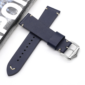 Bracelets de montre en <span class=keywords><strong>cuir</strong></span> véritable de haute qualité faits à la main sur mesure bracelets de montre en <span class=keywords><strong>cuir</strong></span> italien - Product Image 5