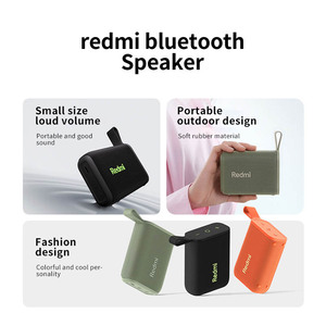 Redmi Altavoz <span class=keywords><strong>Bluetooth</strong></span> Negro Altavoz de rango completo de 1,5 pulgadas Tamaño pequeño Gran volumen Gran capacidad a prueba de agua - Product Image 3