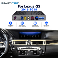 Module d'interface multimédia vidéo GPS Android Auto CarPlay Binarytek 8+128 Go pour mise à niveau d'écran OEM Lexus GS 2016-2018 – Garantie 1 an