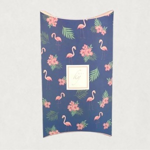 Custom Recycled <b>Brown</b> Kraft Paper Gift Packaging Pillow Shape <b>Box</b> - Product Image 5