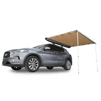 Waterproof Canvas Camping Car Side Awning, Car Roof Tent