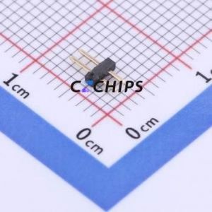 X1321WV-2x01J-C30D23 Pin Header Through hole Component (THT),P=1.27mm Connector 2x1P 1.27mm 1.27mm Pin Header - Product Image 2