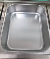 Salle de bain isotherme électrique, vaisselle de cuisine commerciale, avec affichage en verre, en acier inoxydable, pour marmite, avec indicateur à led