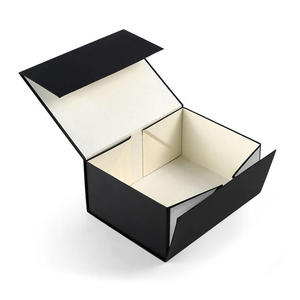 Custom Logo Elegant Luxury Magnetic Gift Box with Glossy Lamination and Embossing Rigid Folding Box for Apparel - Product Image 5