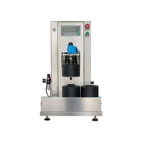 Machine de scellage et de bouchage sous vide semi-automatique à 2 ou 4 stations pour bouteilles en verre, idéale pour les sauces, le miel et les bocaux à bouchon twist-off
